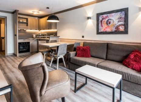 Appartement 45m² 2 chambres 4 personnes (sans balcon) - résidence montana valbel - val thorens