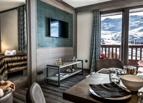 Appartement 45m² 2 chambres 4 personnes - résidence montana valbel - val thorens