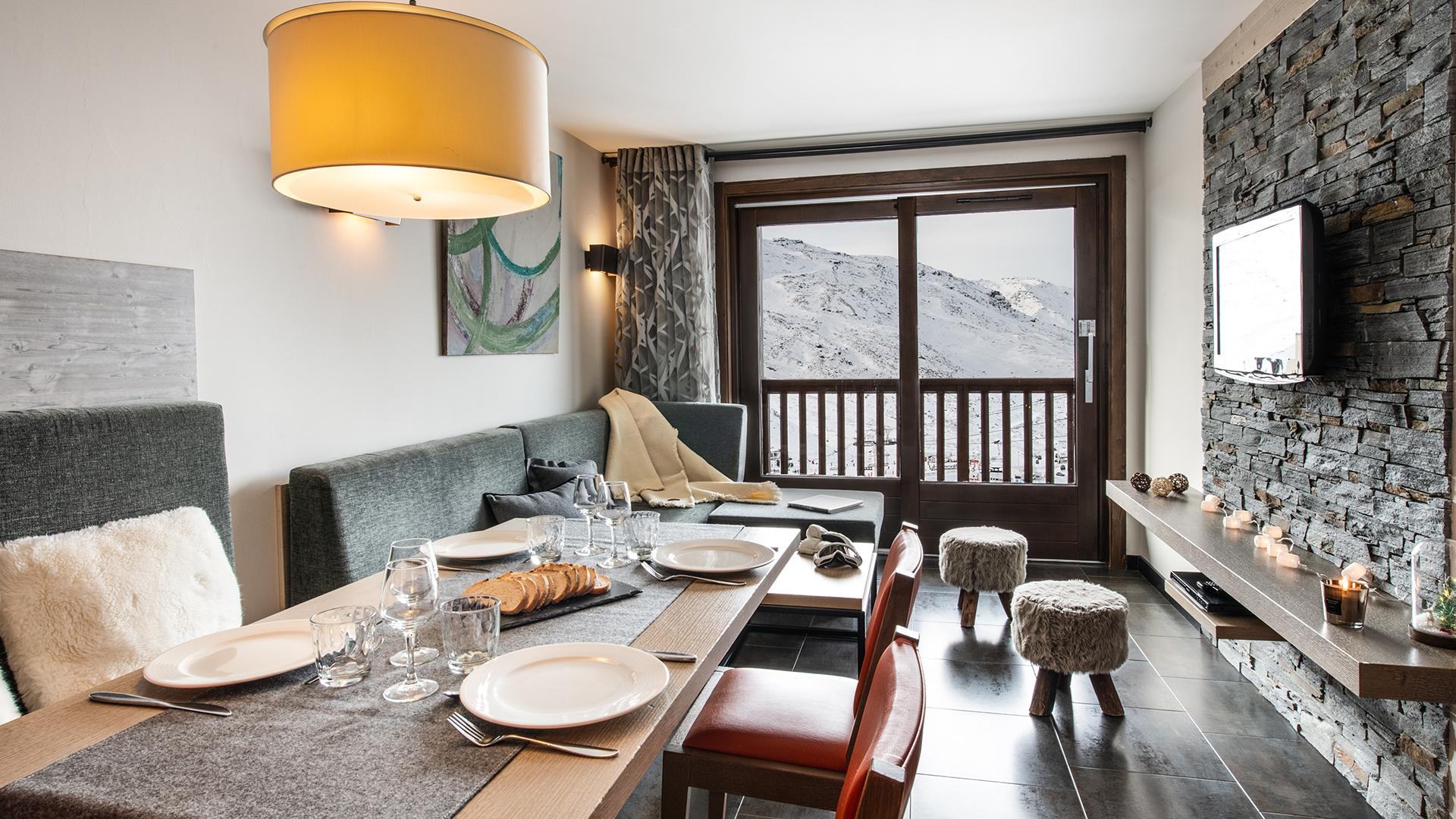 Appartement de la résidence Montana Plein Sud Val Thorens