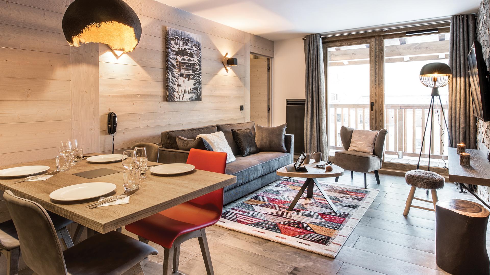 Appartement 4 personnes au chalet Skadi Val d'Isère