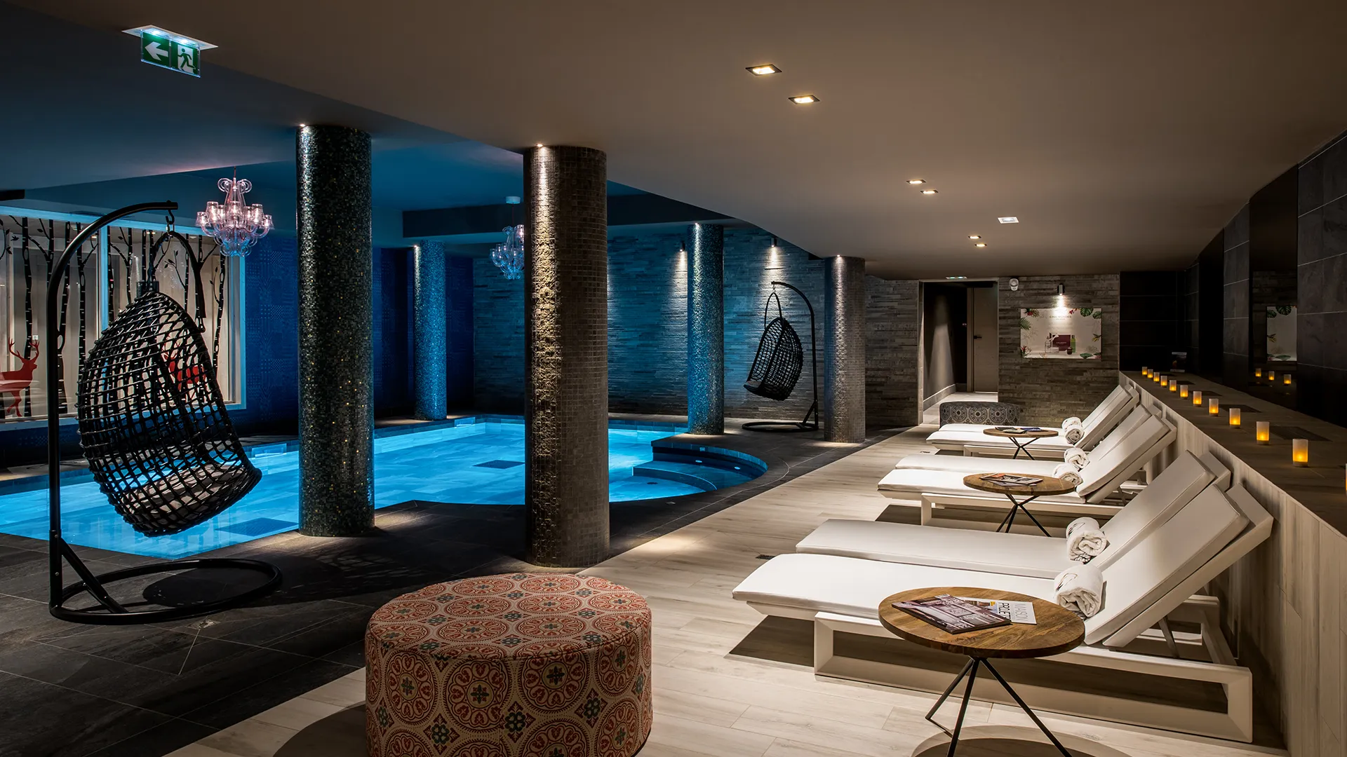 Spa du chalet Skadi Val d'Isère