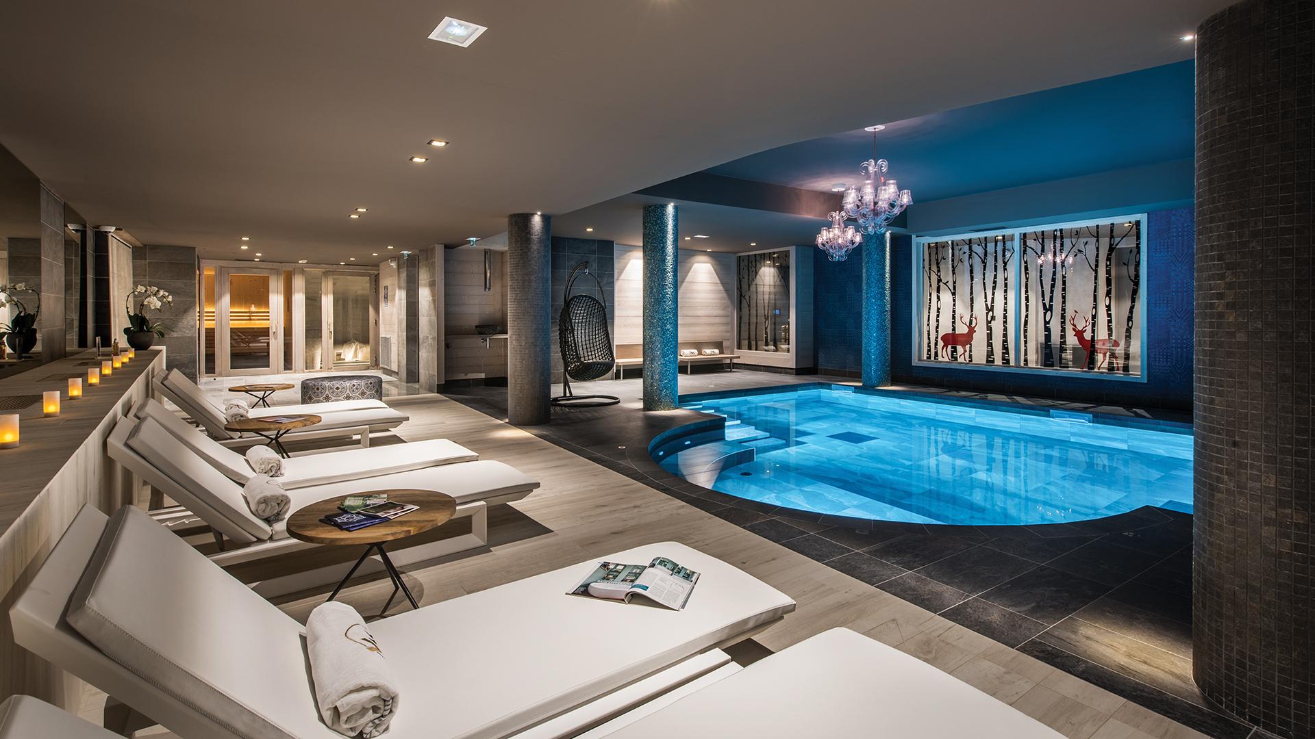 Spa du chalet Skadi Val d'Isère