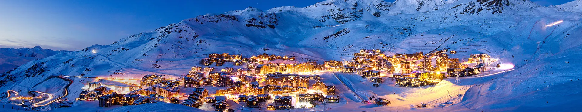 val thorens de nuit