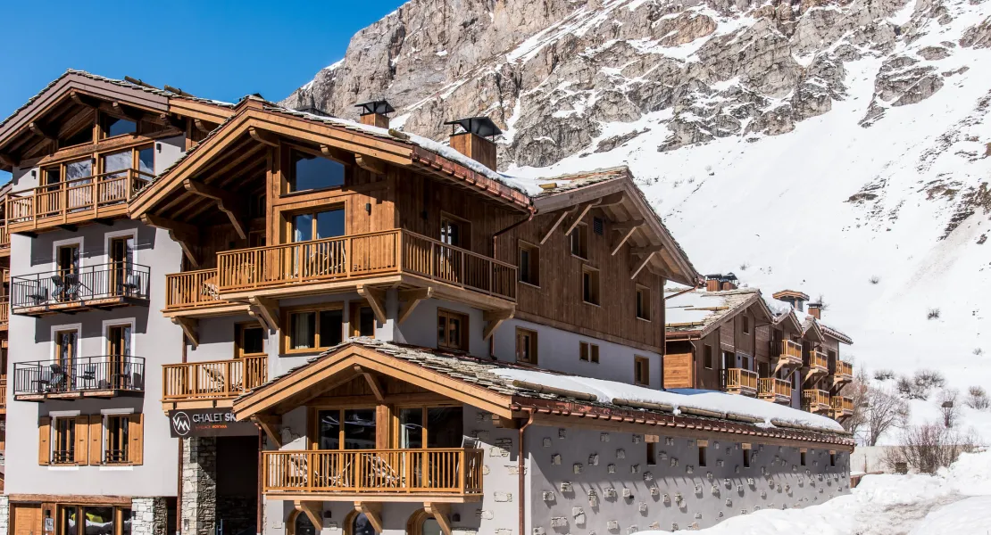 location chalet val d'isere pied des pistes