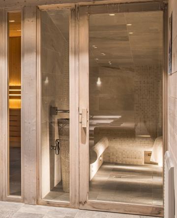 Hammam chalets Izia Val d'Isère