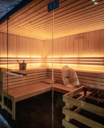 Sauna chalets Izia Val d'Isère