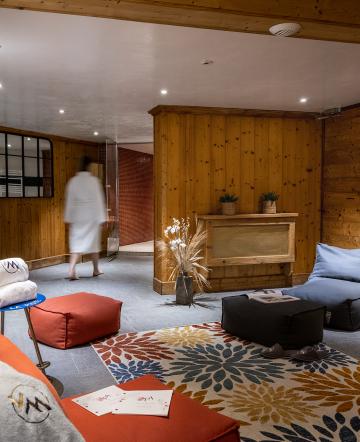 Hammam de l'hôtel Ski Lodge à Val d'Isère